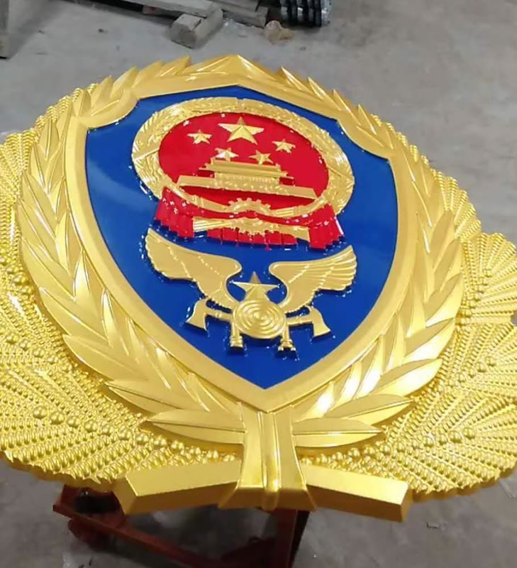 襄阳彩金消防警徽生产厂家