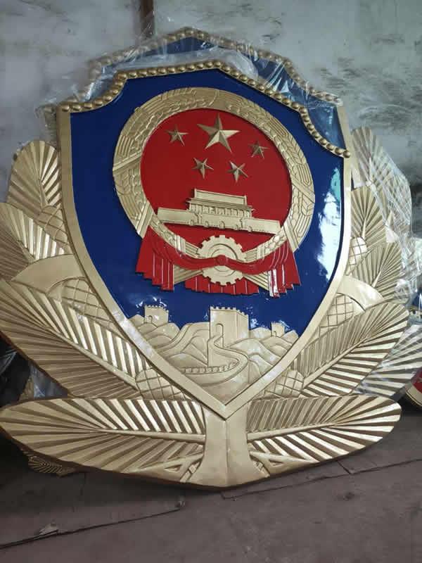 郴州大型警徽制作